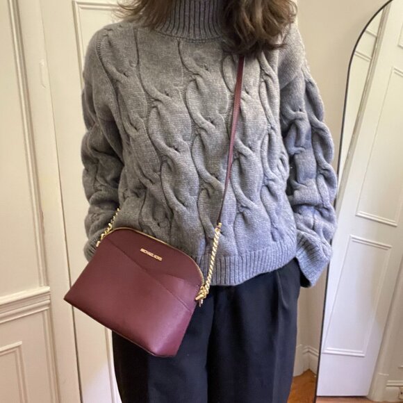 Michael Kors Jet Set Travel Medium Dome Crossbody Bag - Picture 5 of 5